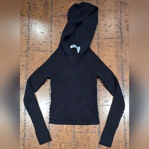 VTG- S Sweater Knit Hoodie